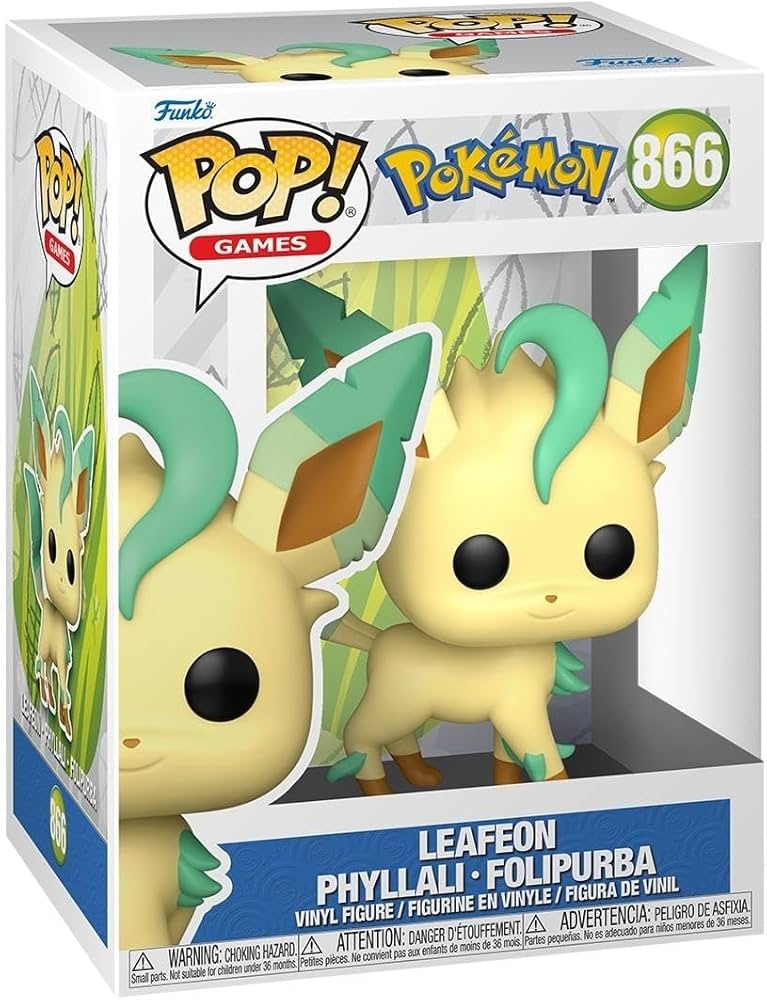 Funko Pop Games 866 - Leafeon - Pokémon